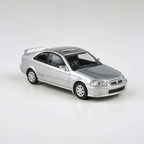 Para64 PA-65626 1999 Honda Civic EM1 Vogue Silver Metallic with Wing Diecast Model Car