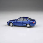 Para64 PA-65629 1999 Honda Civic EM1 Electron Blue Pearl Wingless Right Hand Drive Diecast Model Car