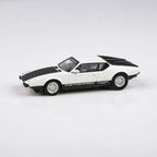 Para64 PA-65646 1972 De Tomaso Pantera White / Black Diecast Model Car