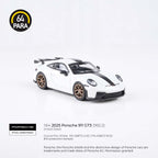 Para64 PA-65873 2025 Porsche 911 GT3 (992.2) Grand Prix White RHD Diecast Model Car