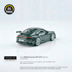 Para64 PA-65874 2025 Porsche 911 GT3 (992.2) Oak Green Metallic RHD Diecast Model Car