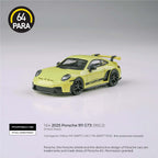 Para64 PA-65877 2025 Porsche 911 GT3 (992.2) Cartagena Yellow RHD Diecast Model Car