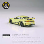 Para64 PA-65877 2025 Porsche 911 GT3 (992.2) Cartagena Yellow RHD Diecast Model Car
