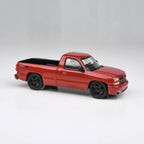 Para64 PB-55832 2006 Chevrolet Silverado Single Cab Victory Red Diecast Model Car
