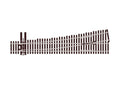 Peco SL-U8362 HO Code 83 Unifrog #6 Left Hand Turnout (7546244792557)