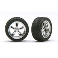 Pegasus Hobbies 1274 1/24 Ts Rims W/Tires Chrome for Scale Models - Hobby City NZ