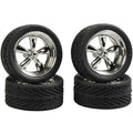 Pegasus Hobbies 1/24 23" TS Rims w/Tyres Chrom