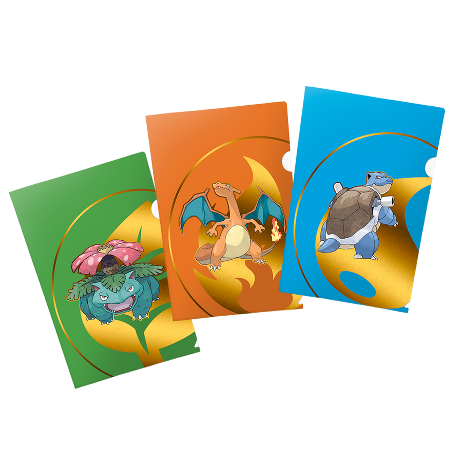 Ultra Pro 16098 PokÃ©mon: Charizard, Blastoise, Venusaur A4 Folios (9255893827821)