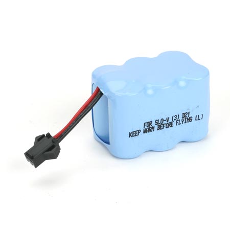 Parkzone PKZ1025 7.2V 600mAh NiCd Flight Battery -Slo-V (8347093860589)