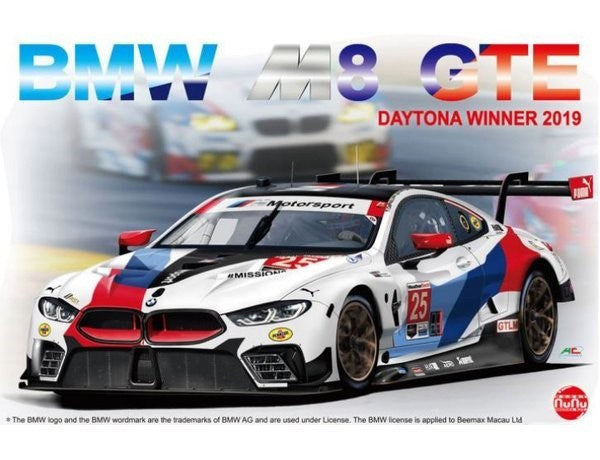 NUNU 1/24 PN24010 BMW M8 GTE Daytona Winner2019 - Hobby City NZ (7816522596589)
