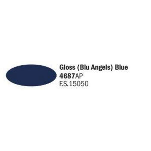 Italeri 4687AP Vallejo GLOSS (BLUE ANGELS) BLUE (8346783056109)