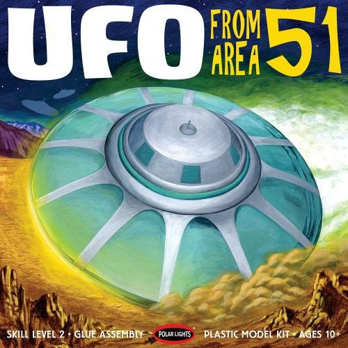Polar Lights 982 1/48 Area 51 U.F.O (8346429587693)