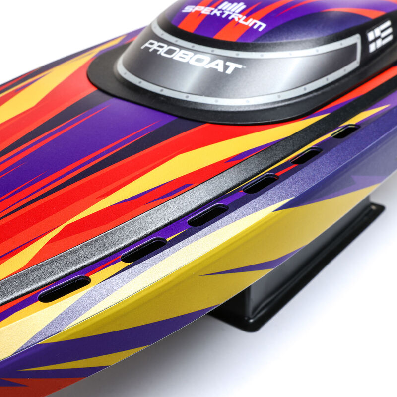 Pro Boat PRB-1992T1 Sonicwake 24 Inch Self-Righting Brushless Deep-V RTR (Battery & Charger Included), Red (9250508669165)