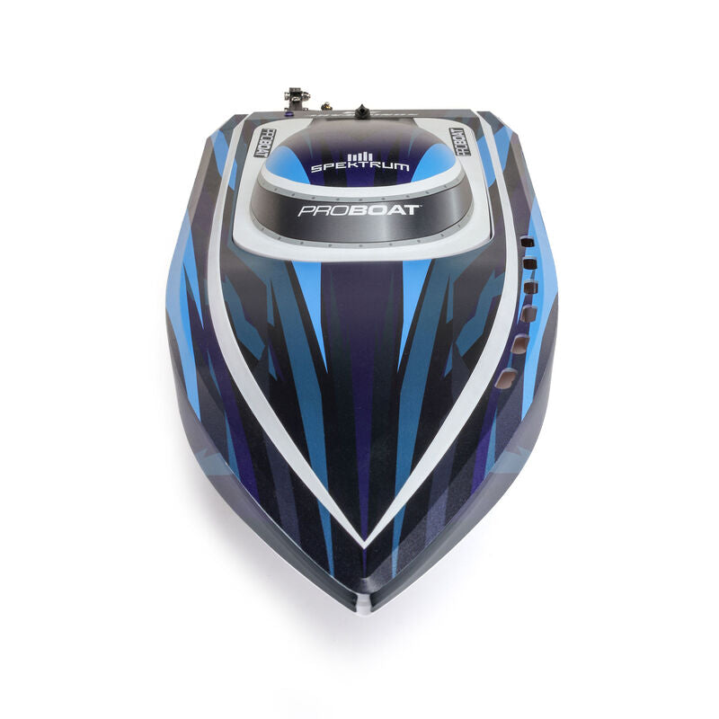 Pro Boat PRB-1992T2 Sonicwake 24 Inch Self-Righting Brushless Deep-V RTR (Battery & Charger Included), Blue - Hobby City NZ