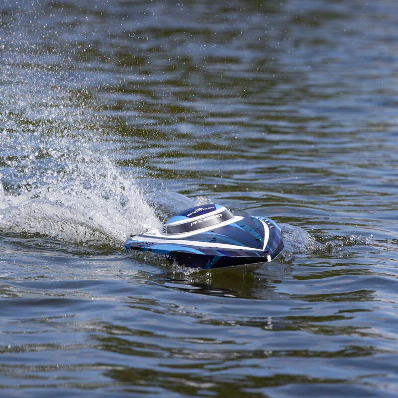 Pro Boat PRB-1992T2 Sonicwake 24 Inch Self-Righting Brushless Deep-V RTR (Battery & Charger Included), Blue - Hobby City NZ