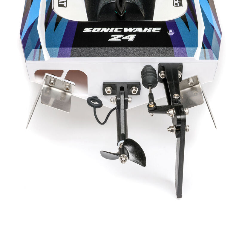 Pro Boat PRB-1992T2 Sonicwake 24 Inch Self-Righting Brushless Deep-V RTR (Battery & Charger Included), Blue (9250508767469)