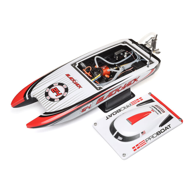 Pro Boat Blackjack 24" V2 Catamaran Brushless: RTR, Vegas Offshore (13)