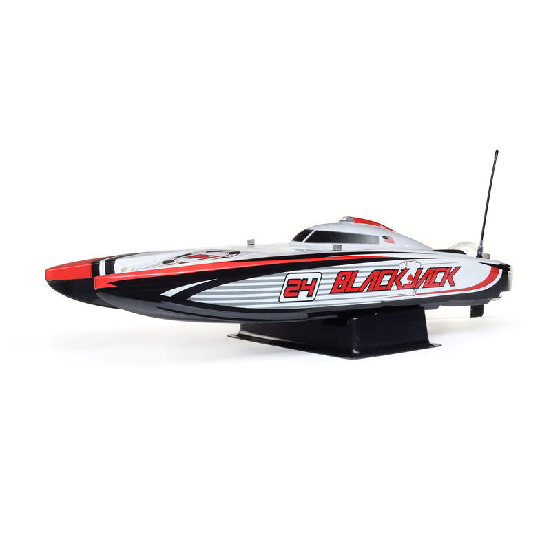 Pro Boat Blackjack 24" V2 Catamaran Brushless: RTR, Vegas Offshore (8)