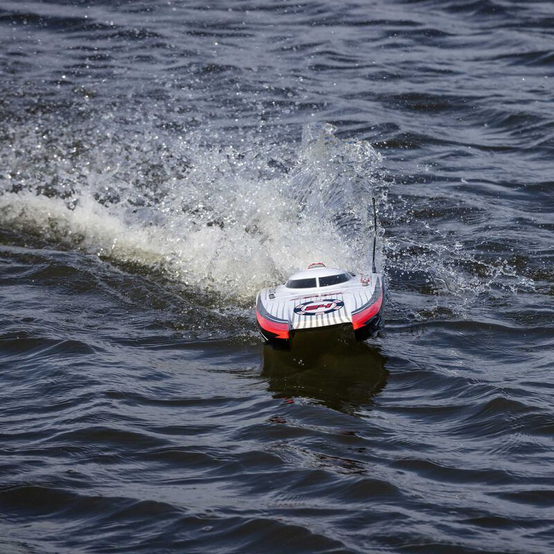 Pro Boat Blackjack 24" V2 Catamaran Brushless: RTR, Vegas Offshore (21)