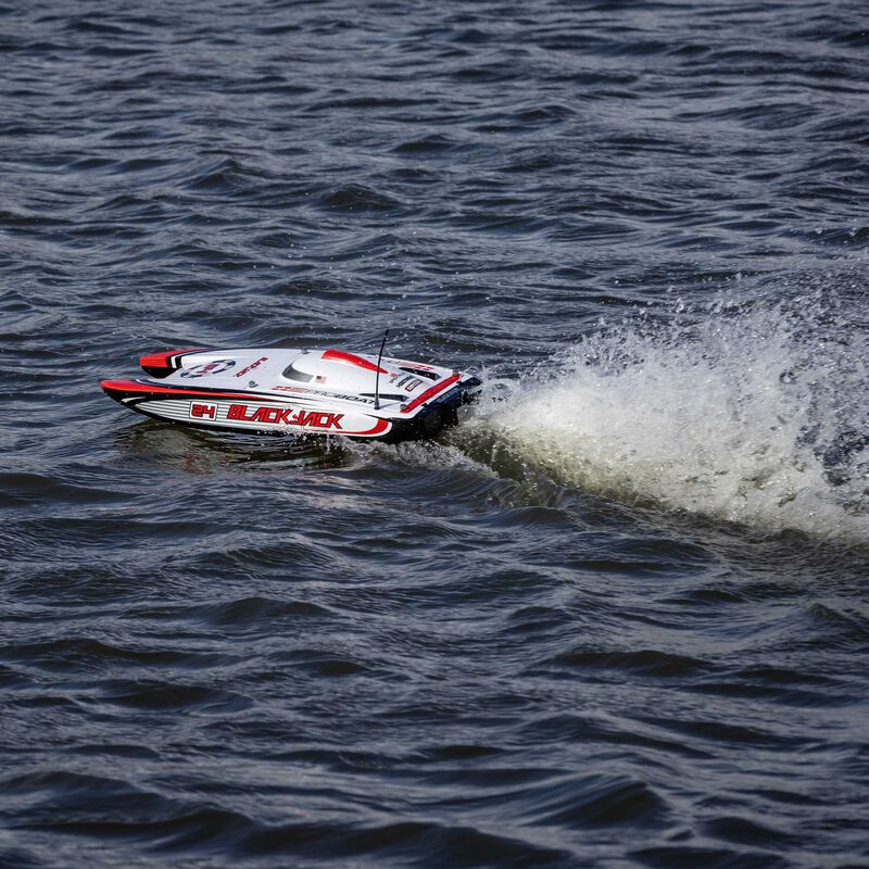 Pro Boat Blackjack 24" V2 Catamaran Brushless: RTR, Vegas Offshore (20)