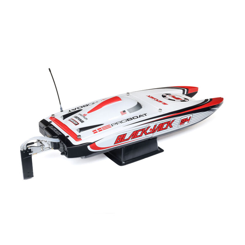 Pro Boat Blackjack 24" V2 Catamaran Brushless: RTR, Vegas Offshore (5)