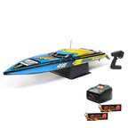 Pro Boat PRB08052+SPMXPSS850 Super Sonicwake 48in 8S Self-Righting Brushless Deep-V RTR plus Smart Powerstage 8S Surface Bundle: (2) G2 5000mAh 4S LiPo IC5 Battery and S2100 Charger (9218212790509)