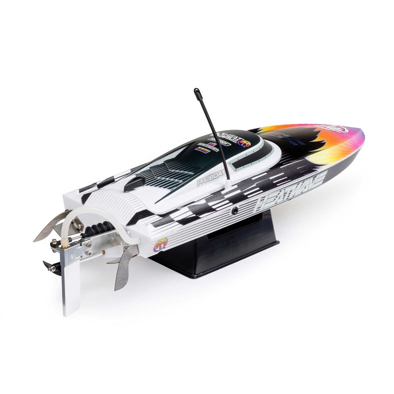 Pro Boat PRB08053T2 Recoil 2 18 inch Self-Righting Brushless Deep-V RTR Heatwave (8499677495533)