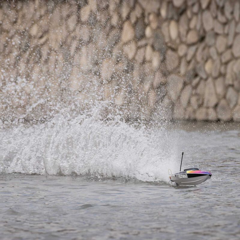 Pro Boat PRB08053T2 Recoil 2 18 inch Self-Righting Brushless Deep-V RTR Heatwave (8499677495533)