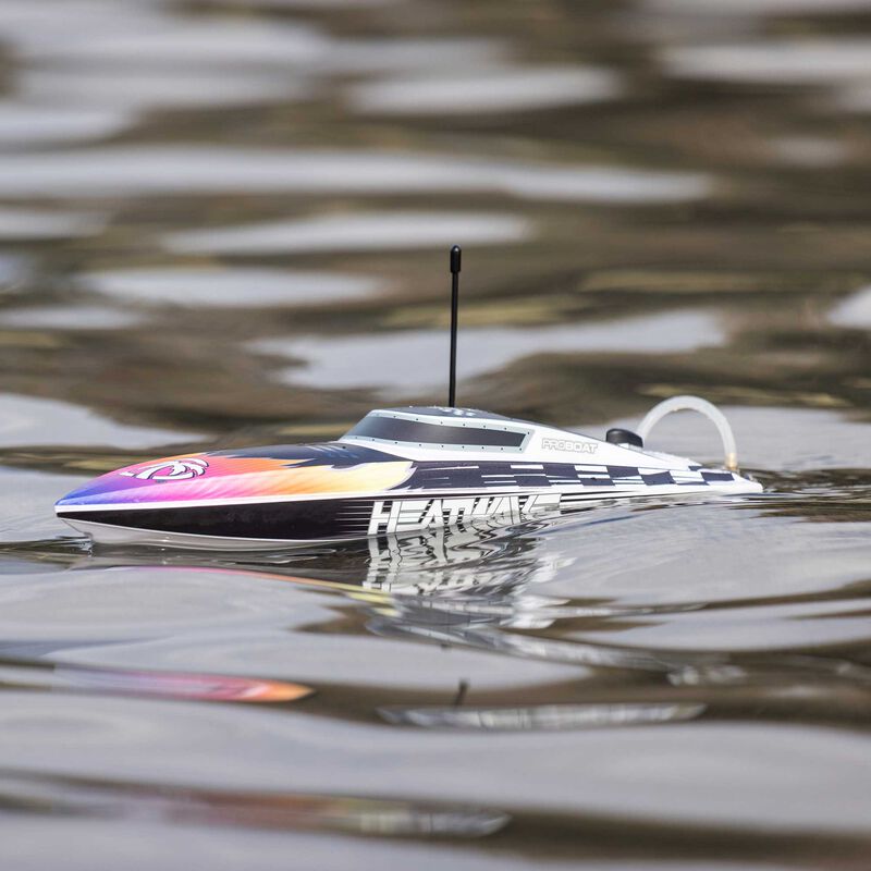 Pro Boat PRB08053T2 Recoil 2 18 inch Self-Righting Brushless Deep-V RTR Heatwave (8499677495533)