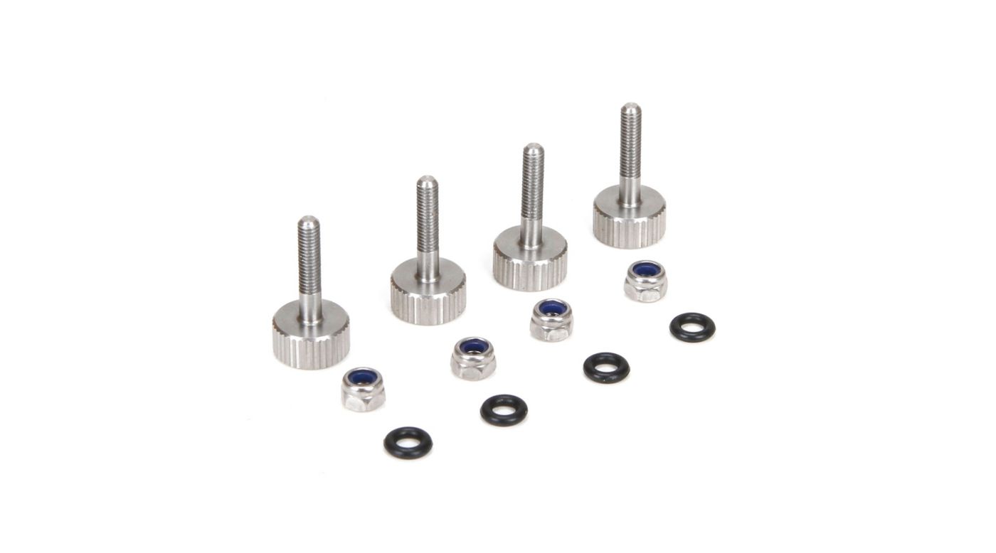 Proboat PRB286030 Canopy Thumb Screws (4): Zelos 36 Twin (8347098448109)