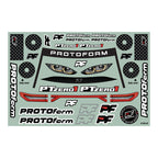 Protoform PTzero1 Lightweight 0.65mm Clear 190mm TC RC Car Body (2)