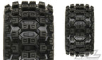 Pro-Line Badlands MX28 2.8in Assembled Raid Black 6x30 F/R RC Wheel & Tyre Set (2)