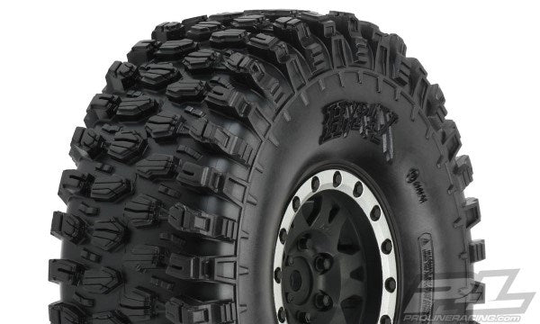 Pro-Line PRO1012813 Hyrax 1.9 G8 MTD Impulse Blk/Slvr Wheels F/R (2) (8347876655341)