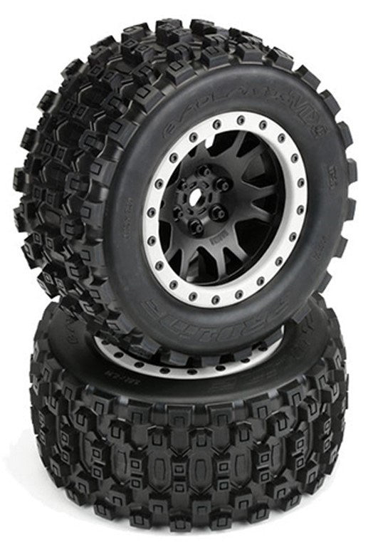 Pro-Line PRO1013113 Badlands MX43 Pro-Loc Mnt Impulse BlkGrey(2):XMX (8324333764845)