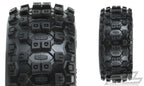 Pro-Line Badlands MX SC M2 Mounted Raid Slash 2WD/4WD RC Wheel & Tyre Set (2)