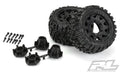 Pro-Line PRO1015910 Trencher LP 2.8" MTD Raid Black 6x30 F/R (8324314693869)