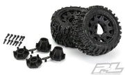 Pro-Line PRO1015910 Trencher LP 2.8" MTD Raid Black 6x30 F/R - Hobby City NZ