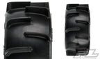 Pro-Line Sand Paw LP 2.8in MTD Raid Black 6x30 F/R RC Wheel & Tyre Set (2)