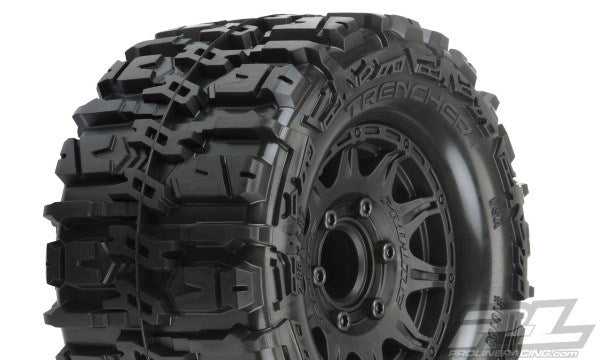 Pro-Line PRO1016810 Trencher HP 2.8 BELTED Tires MTD Raid 6x30 WhlsF/R (8347877146861)