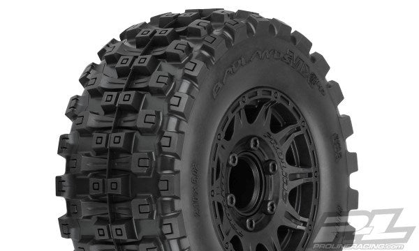 Pro-Line PRO1017410 Badlands MX28 HP 2.8" BELTED MTD Raid 6x30 F/R - Hobby City NZ