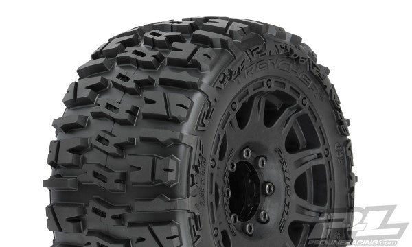 Pro-Line PRO1017510 Trencher LP 3.8" MTD Raid 8x32 Wheels 17mm F/R (8324314988781)