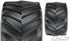 Pro-Line Demolisher 2.6"/3.5in Mounted Grey LMT F/R RC Wheel & Tyre Set (2)