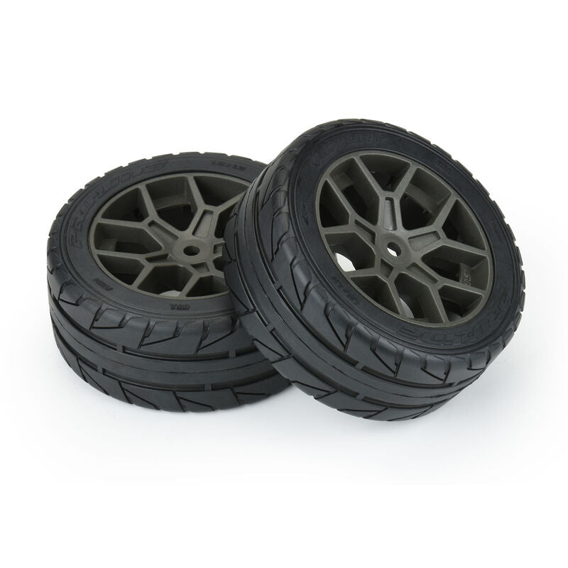 Proline PRO1020410 1/8 Vector S3 F/R 35/85 2.4" BELTED MTD 14mm Gray (8347098546413)