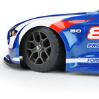 Pro-Line 1/8 Vector S3 F/R 35/85 2.4in Belted Mounted 14mm Grey RC Wheel & Tyre Set (4)