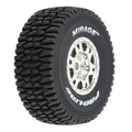Proline PRO1025310 Mirage TT F/R Tires Mounted 12mm Hex Satin Silver Impulse (4) for Arrma Mojave Grom (9250509357293)