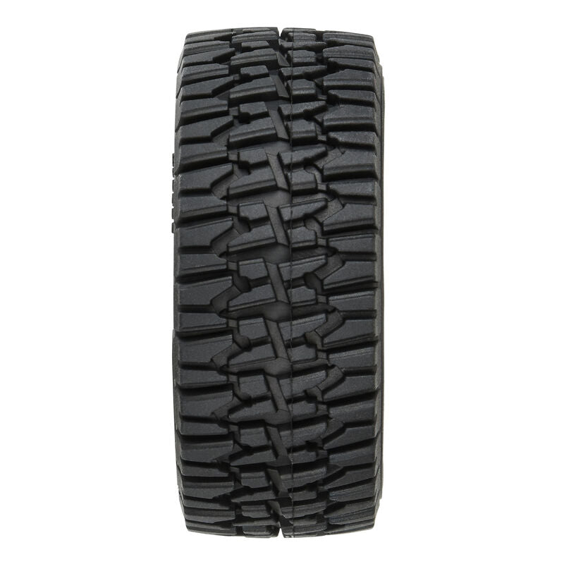 Proline PRO1025310 Mirage TT F/R Tires Mounted 12mm Hex Satin Silver Impulse (4) for Arrma Mojave Grom (9250509357293)