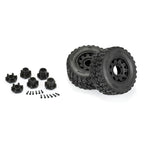 Pro-Line Jaeger HP Belted F/R 2.8in MT Directional Assembled RC Wheel & Tyre Set (5)
