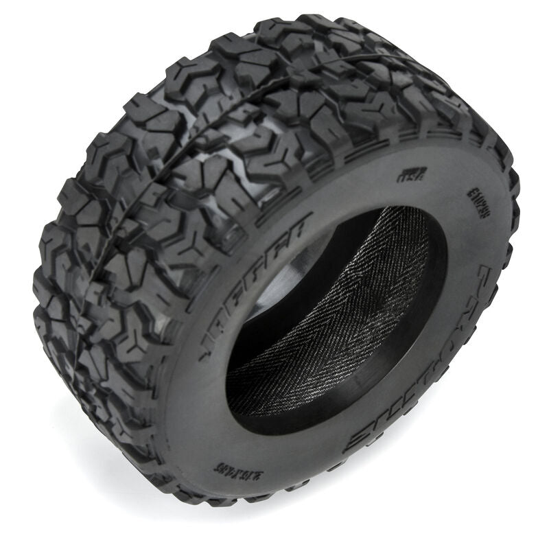 Pro-Line Jaeger HP Belted F/R 2.8in MT Directional Assembled RC Wheel & Tyre Set (4)