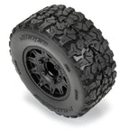 Pro-Line Jaeger HP Belted F/R 2.8in MT Directional Assembled RC Wheel & Tyre Set (3)