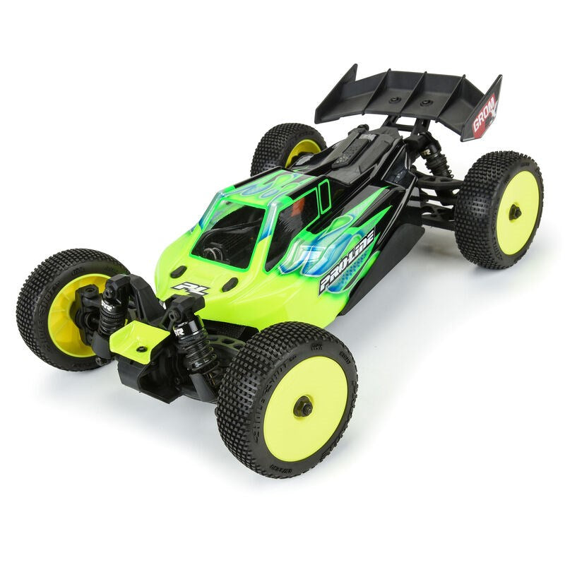 Pro-Line PRO1031712 Hole Shot 3.0 Buggy Tires MTD Velocity Yellow Wheels for Arrma Typhon Grom